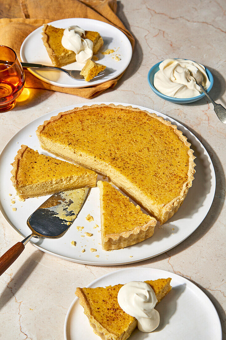 Corn Custard Tart