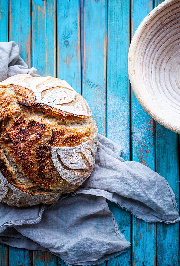 Homemade sourdough bread