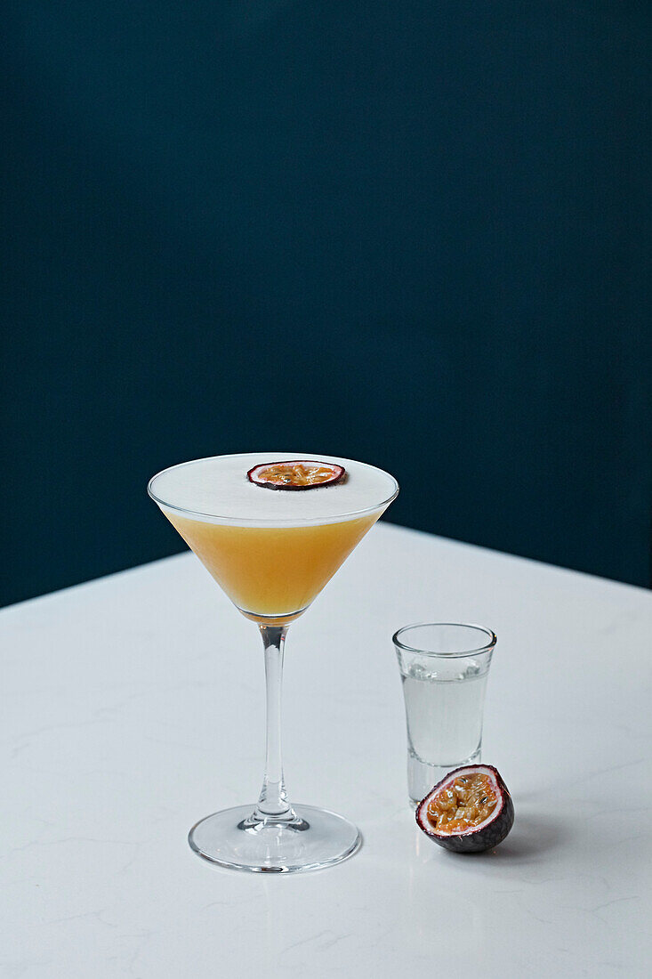 Passionsfruchtcocktail
