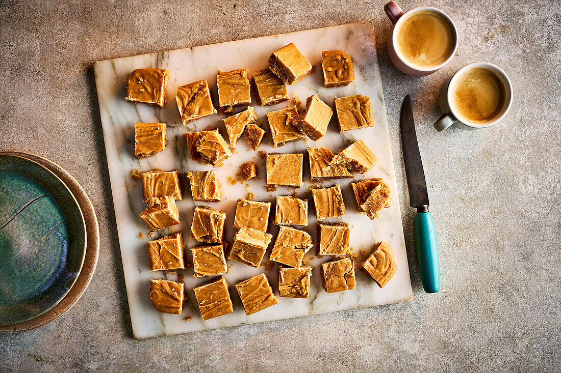 Peanut Brittle fudge