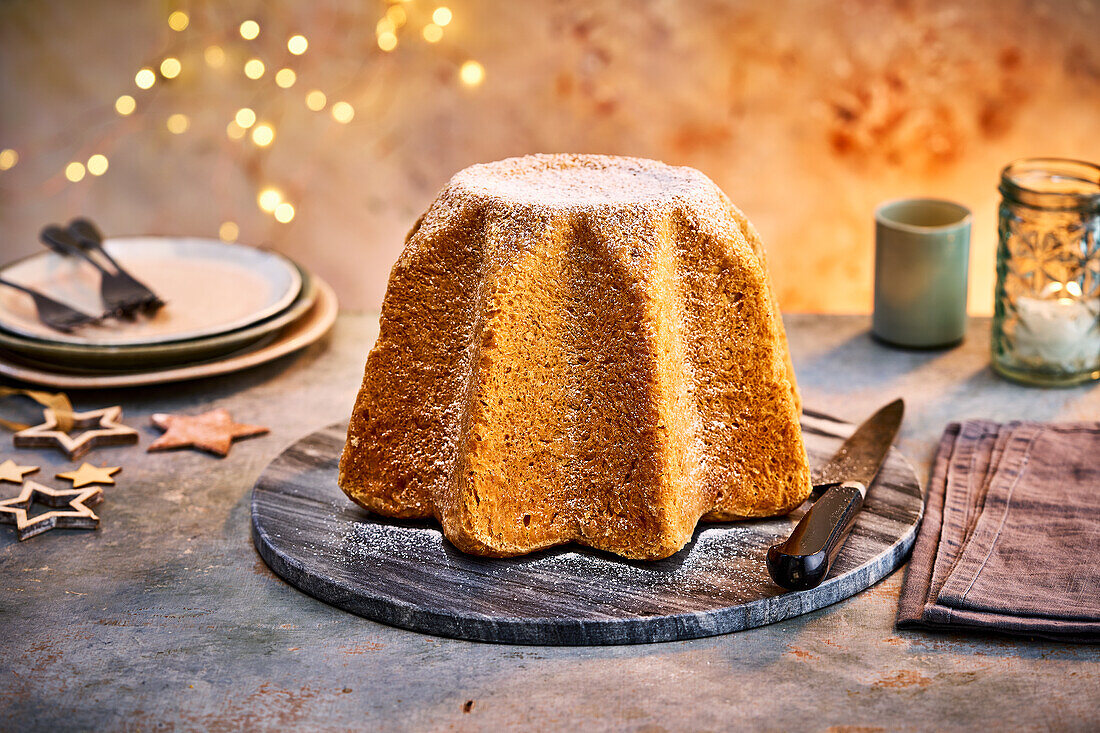 Pandoro (Italian Christmas cake)