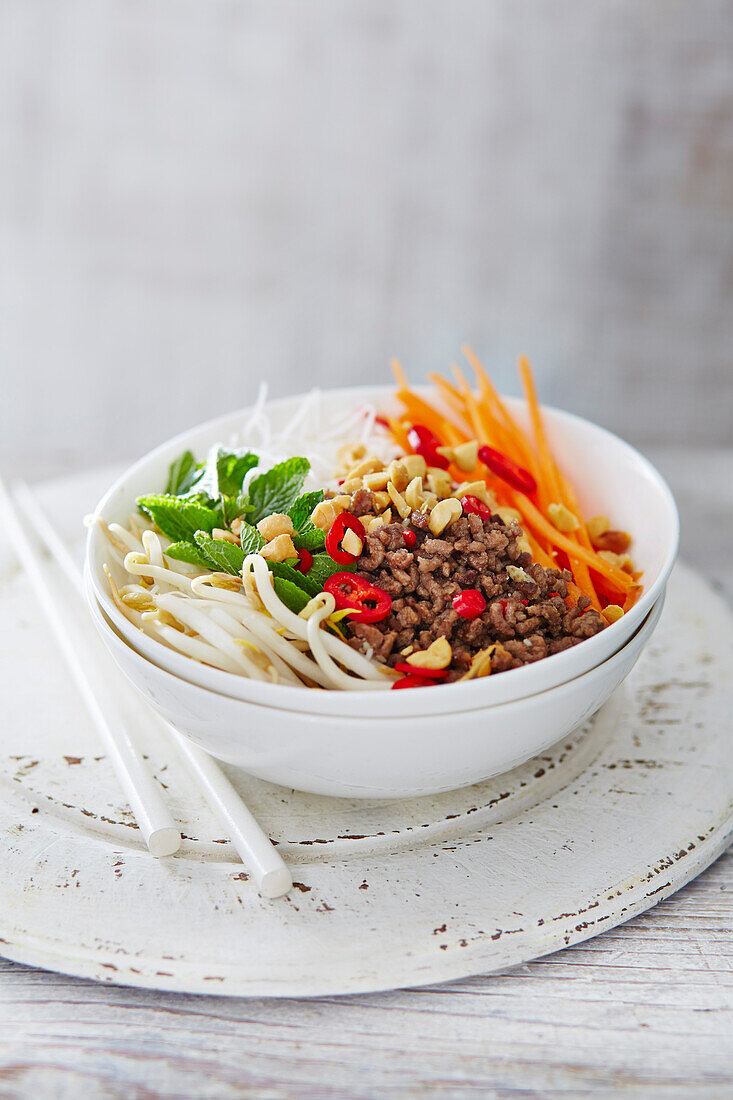 Vietnamese-style beef salad