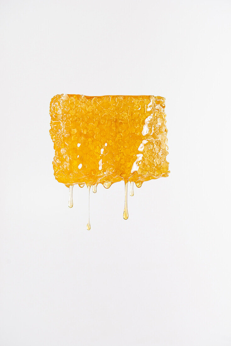 A dripping honeycomb