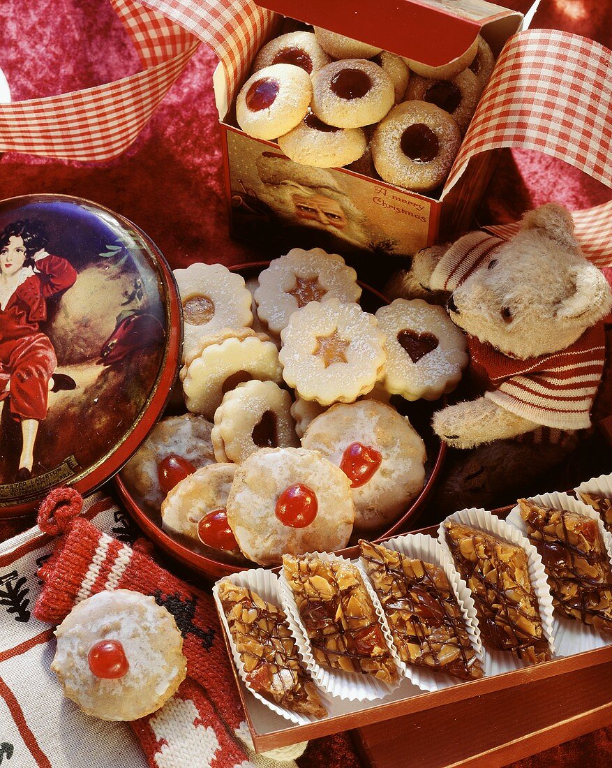 Christmas Cookies in Gift Packages