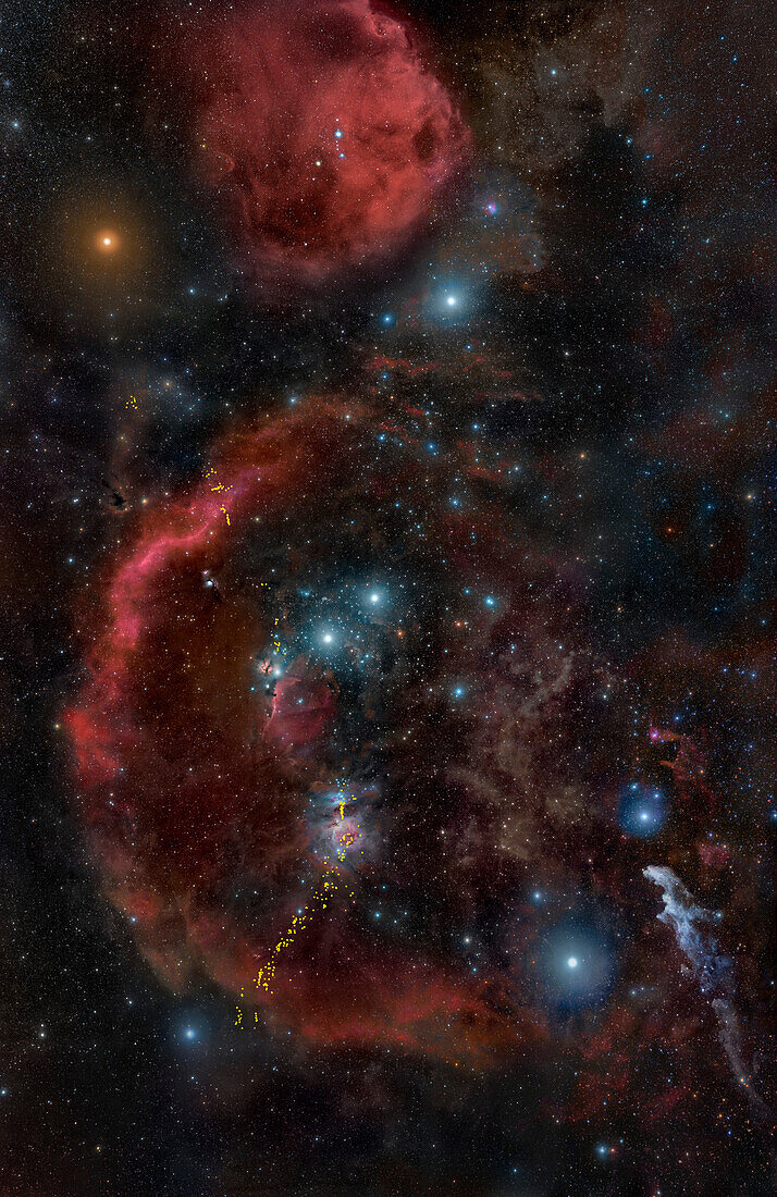 Protostars in the Orion Nebula