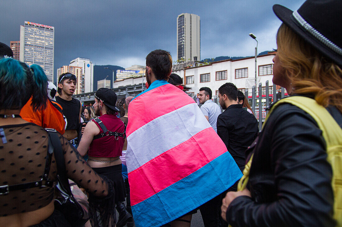 Transgender parade, Bogota, Colombia