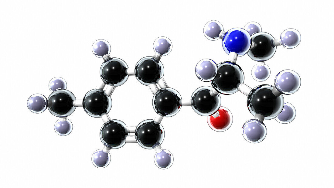 Mephedrone drug molecule