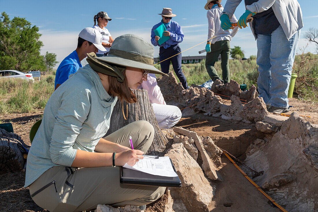 Archaeological Dig at Japanese Internment Camp