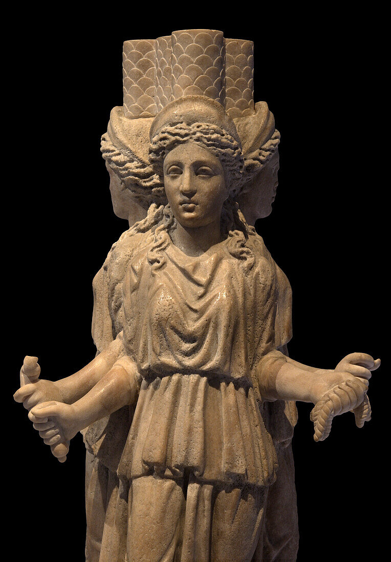 Hecate, Greek goddess of witchcraft.