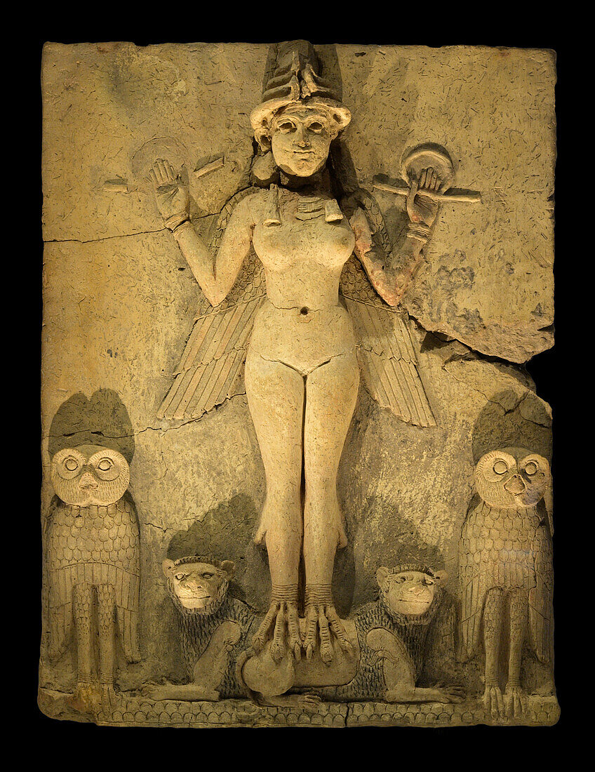 Ishtar, Inanna, Mesopotamian goddess.