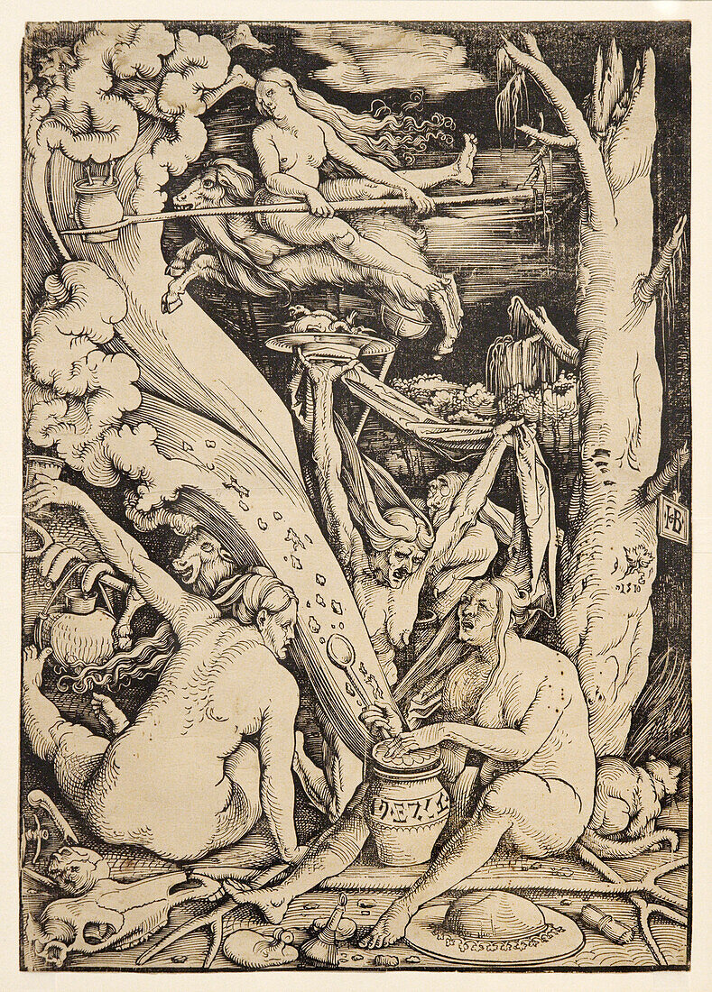 The Witches' Sabbath by Hans Baldung.