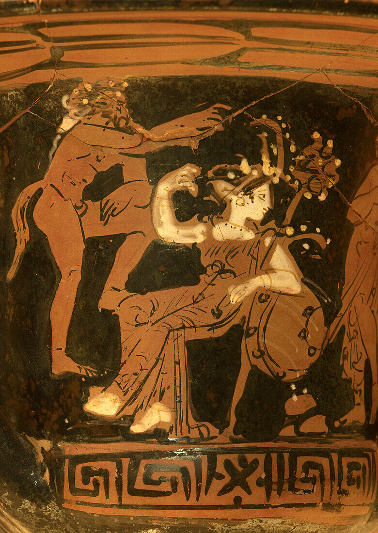 Dionysos and a Maenad