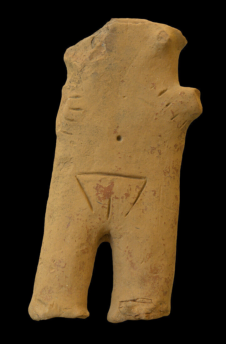 Terracotta female figurine
