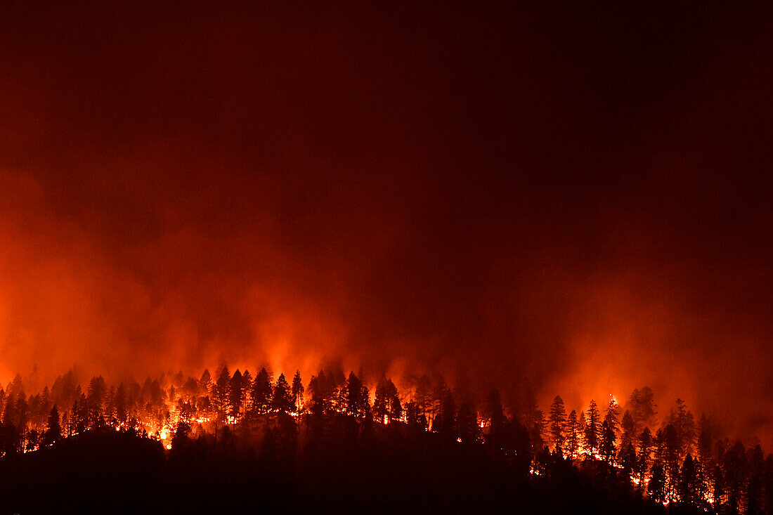 Rum Creek Fire, Oregon, USA