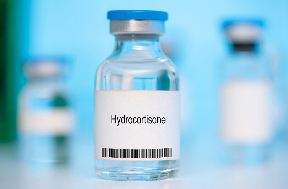 Vial of hydrocortisone