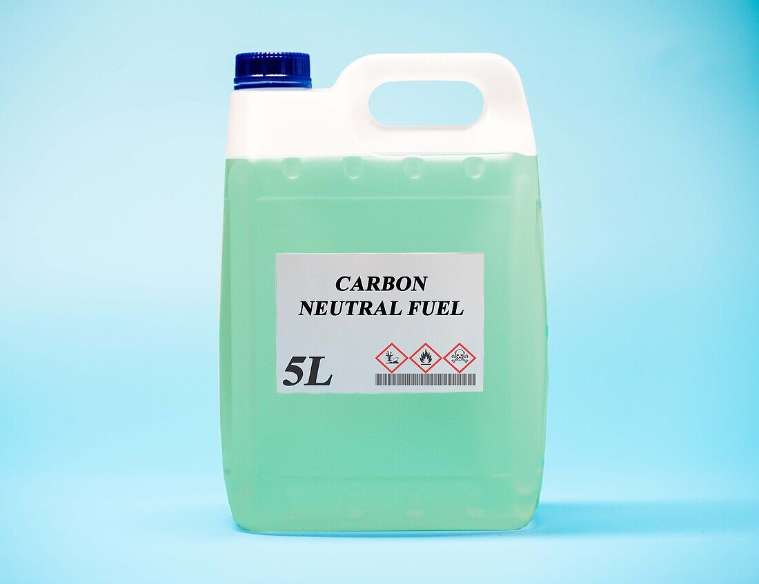Canister of carbon neutral fuel