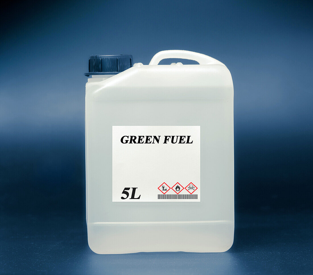 Canister of green fuel