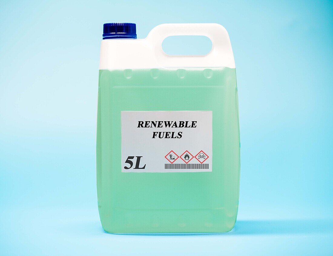 Canister of renewable fuels