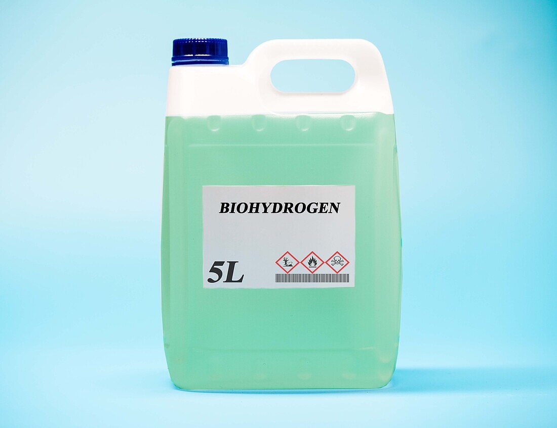 Canister of biohydrogen