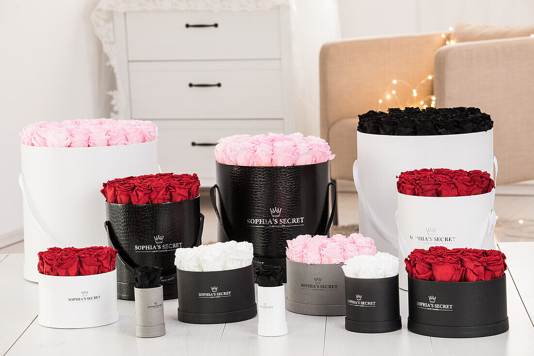 Sophias Secret® - rose boxes