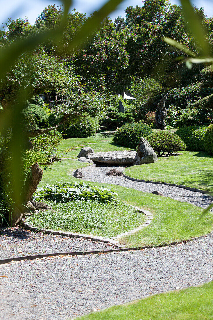 Paths in the garden