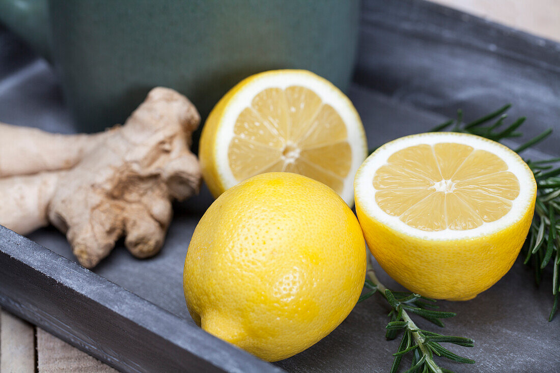 Lemon, ginger