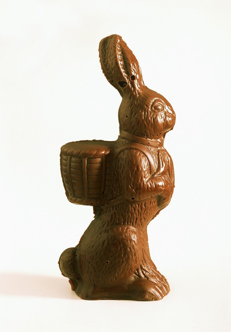 A chocolate Easter bunny