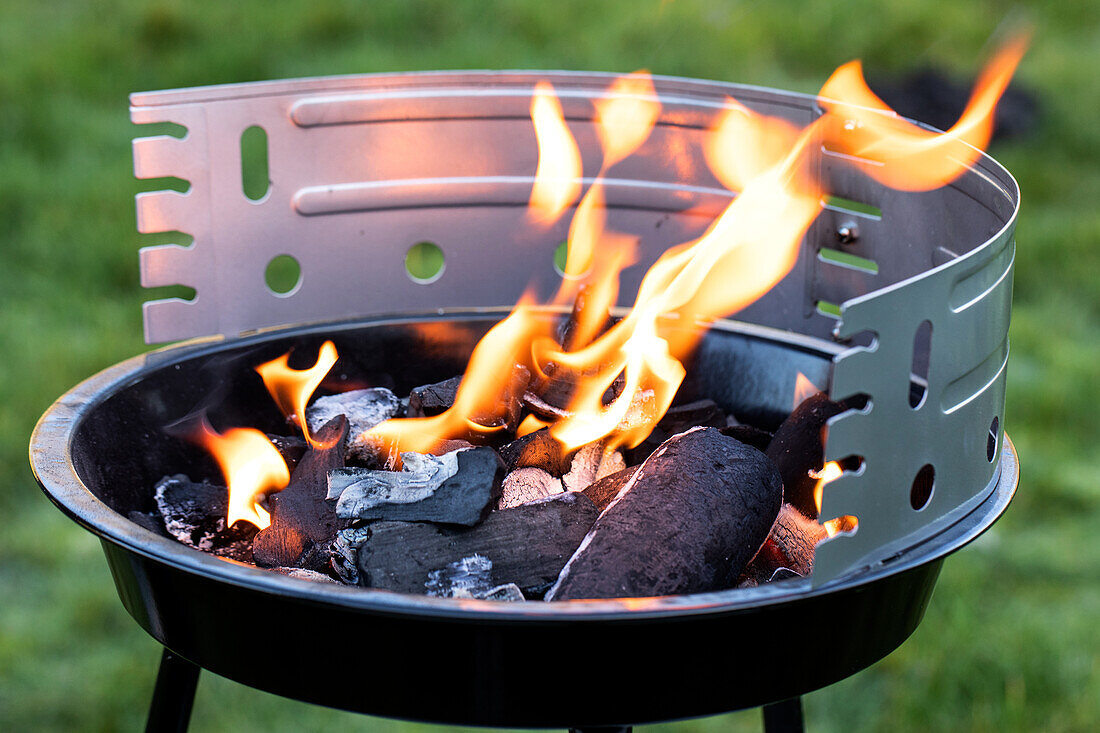 Barbecue - Barbecue with flame