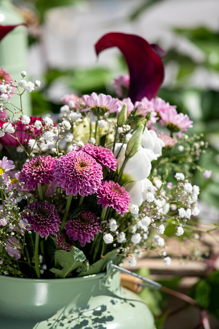 Bouquet of cut flowers