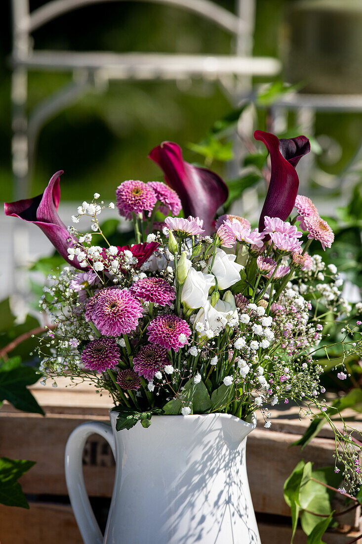 Bouquet of cut flowers