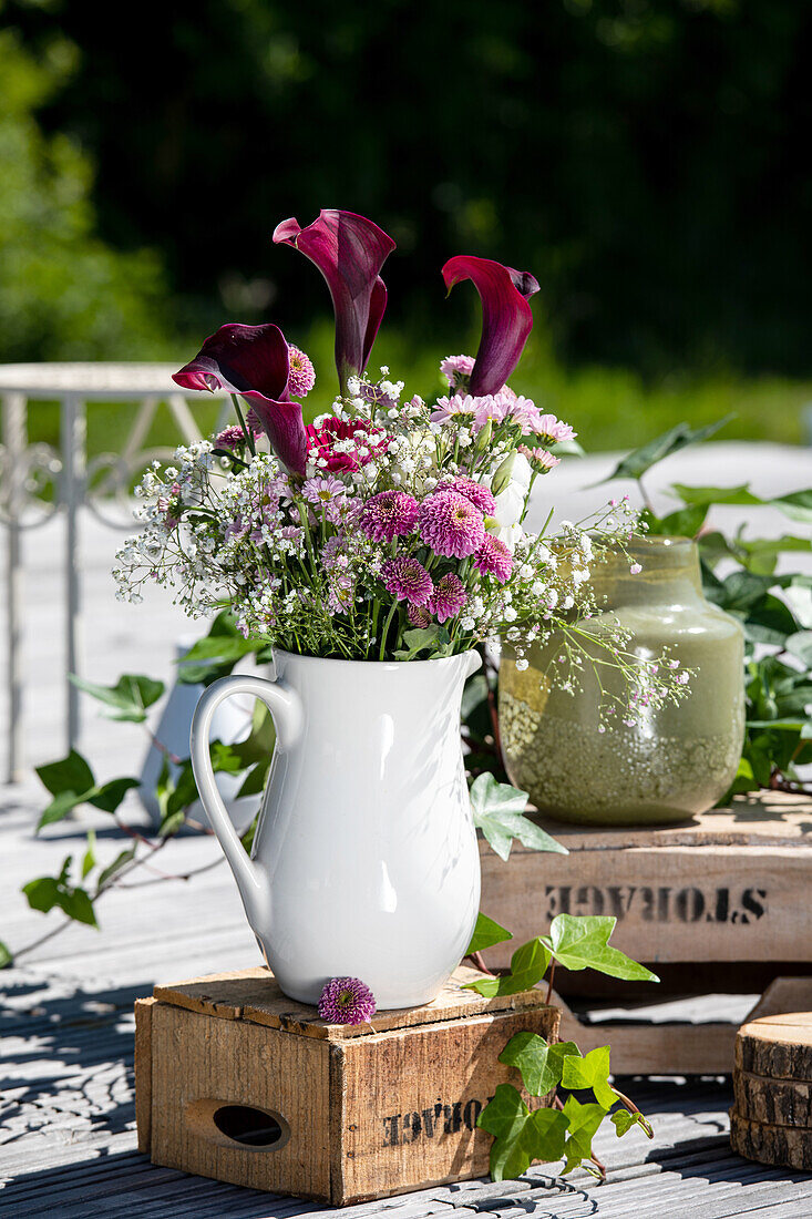 Bouquet of cut flowers