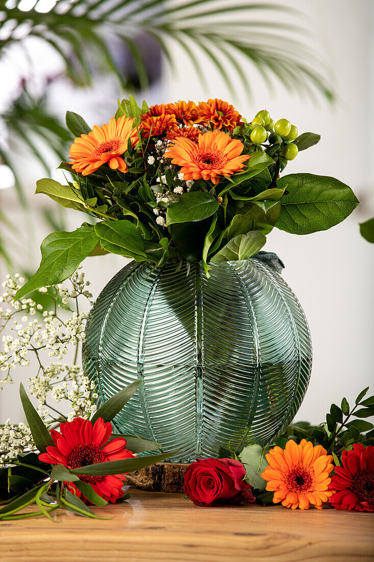 Bouquet of cut flowers