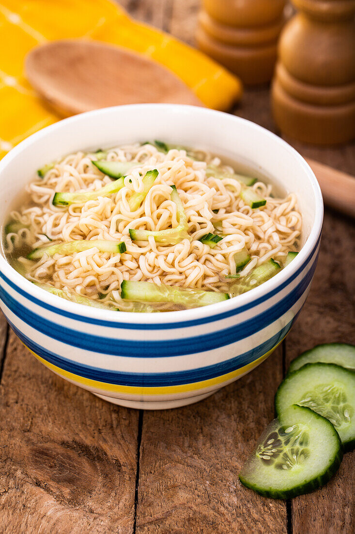 Asian noodle soup