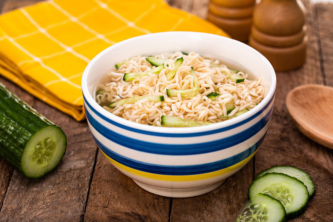 Asian noodle soup