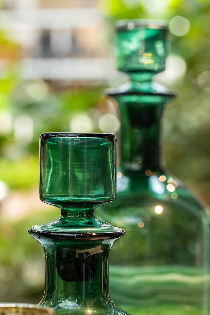 Deko - Glasflaschen