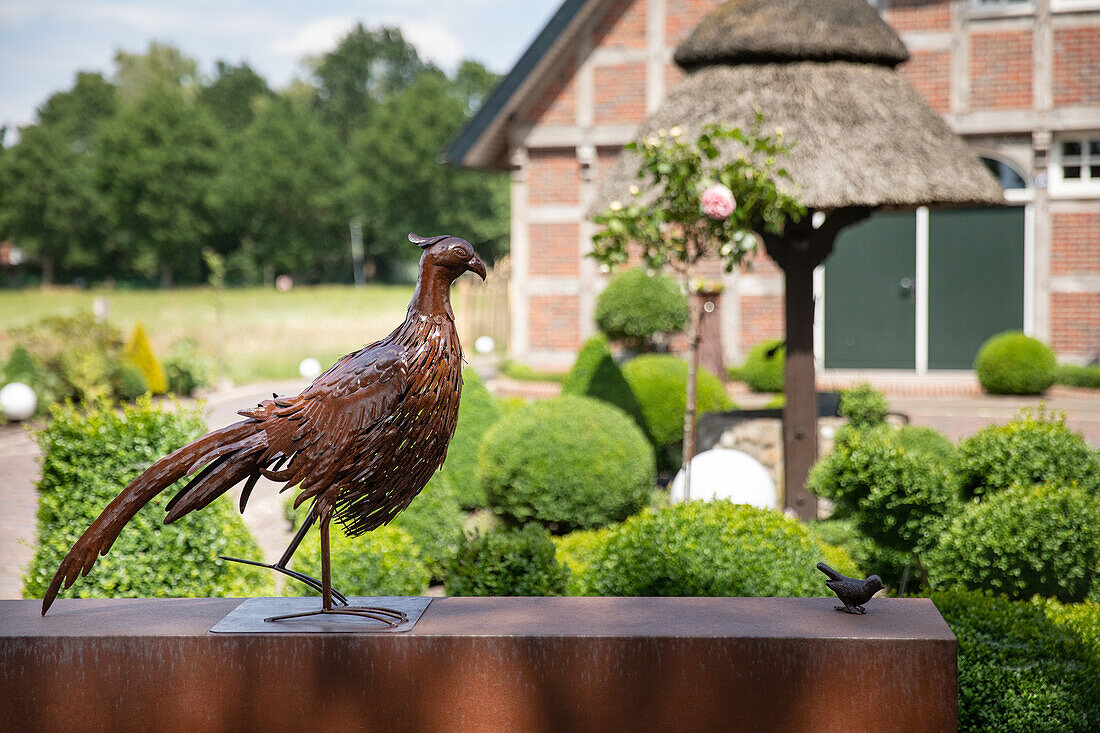 Decoration in the garden ambience