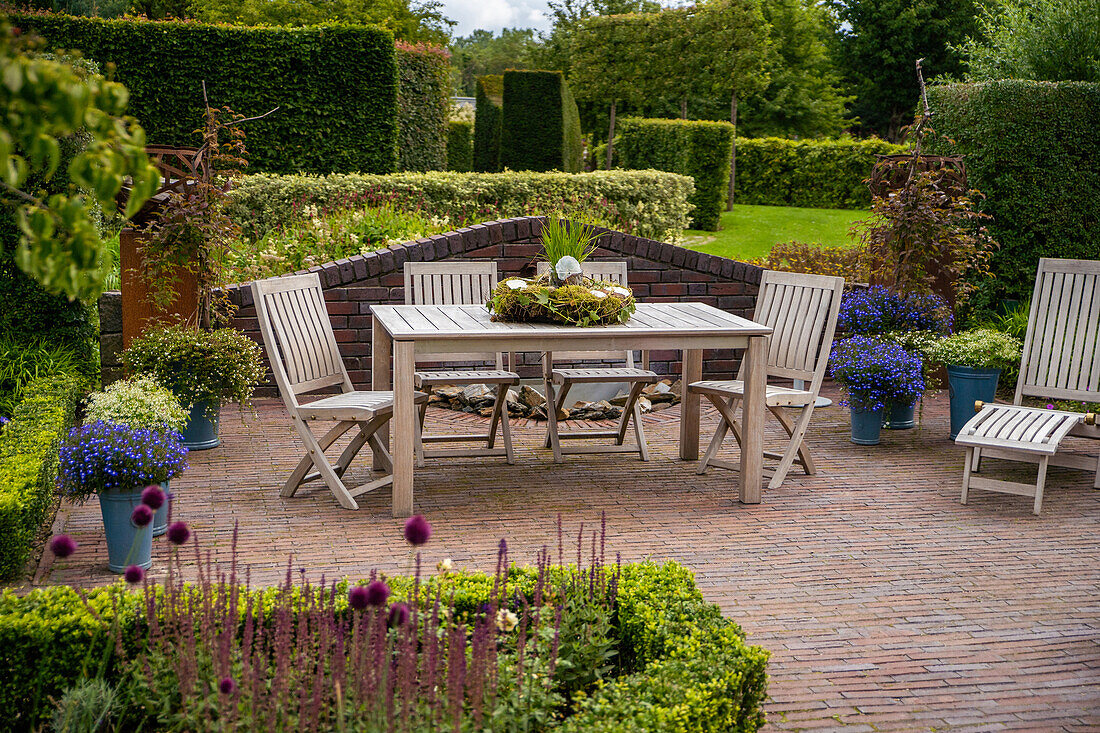 Terrace garden furniture