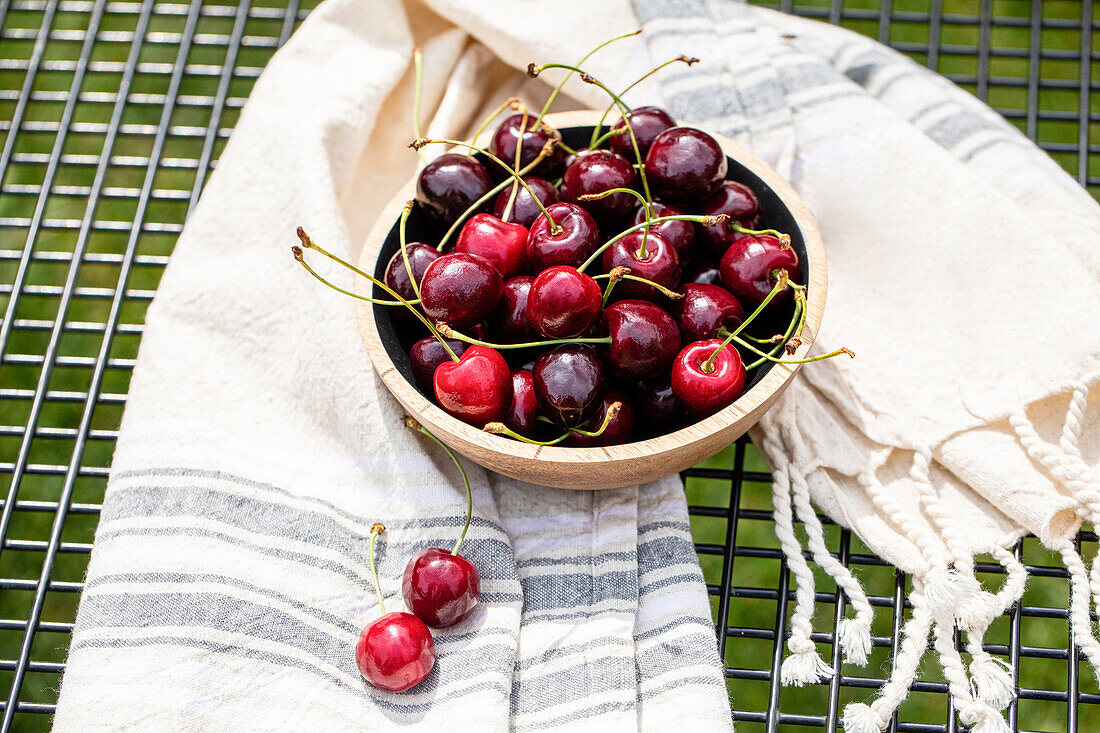 Cherries in shell