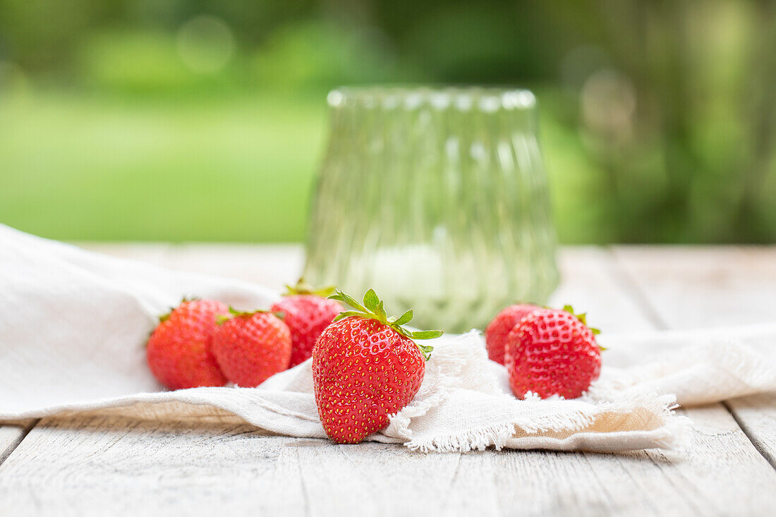 Strawberries in ambience