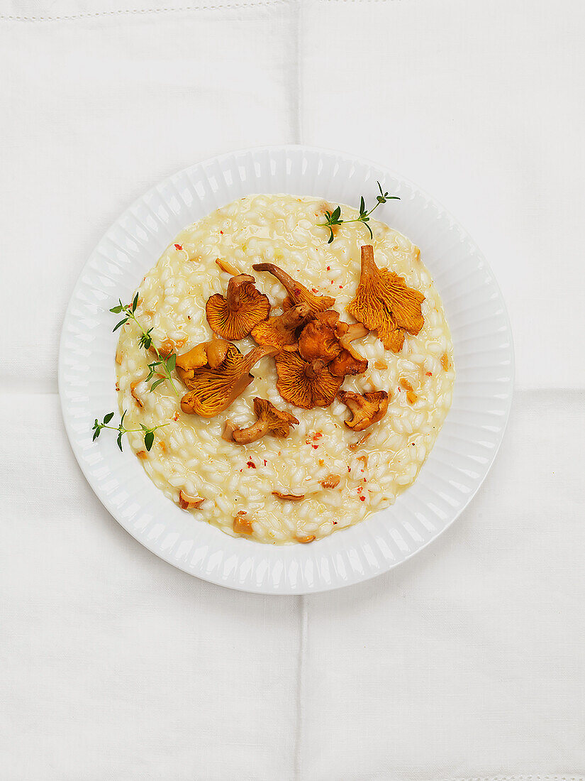 Chanterelle risotto