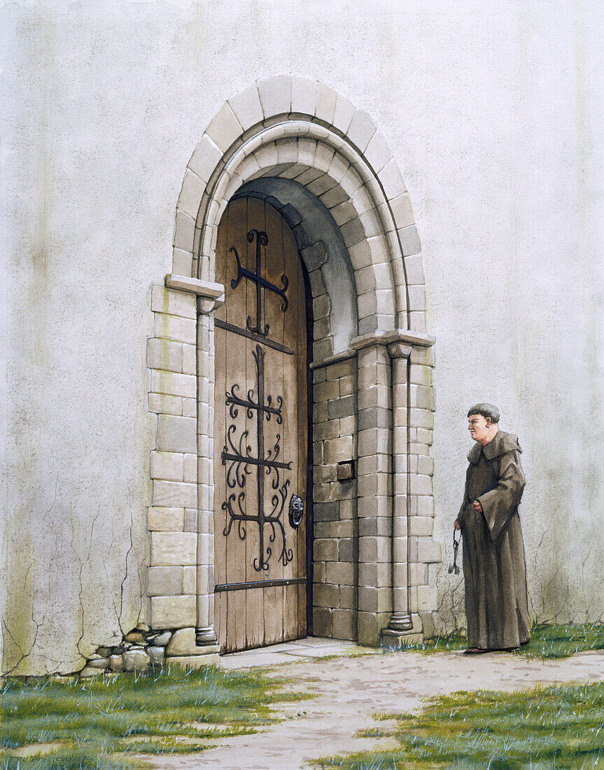 North Elmham Chapel, illustration