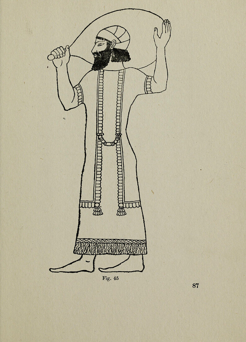 Short-sleeved coat over a tunic, illustration