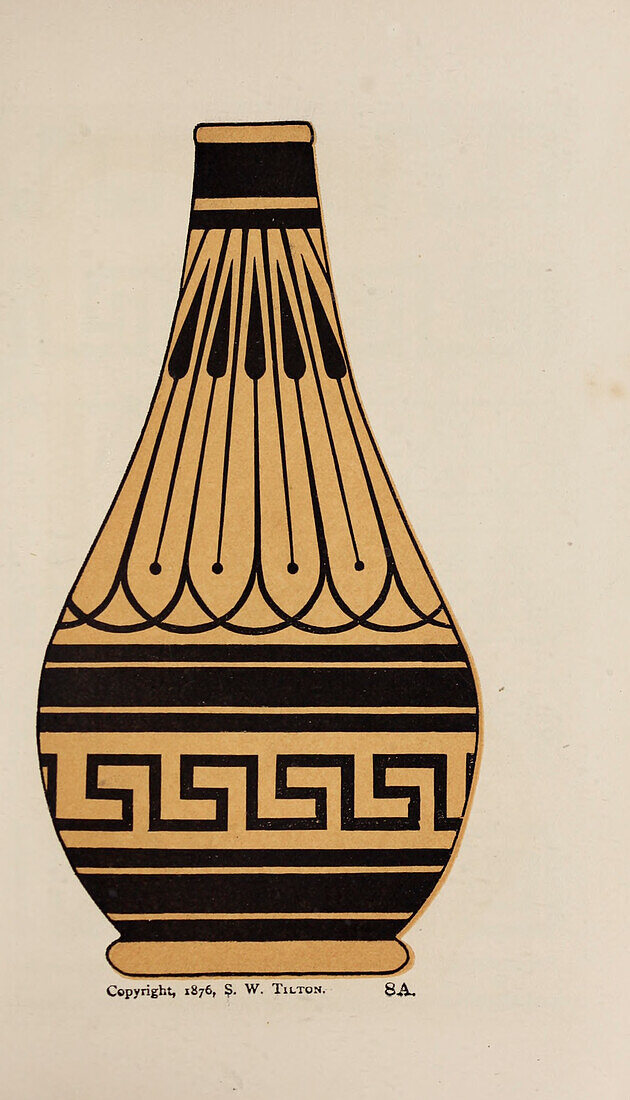 Roman amphora, illustration
