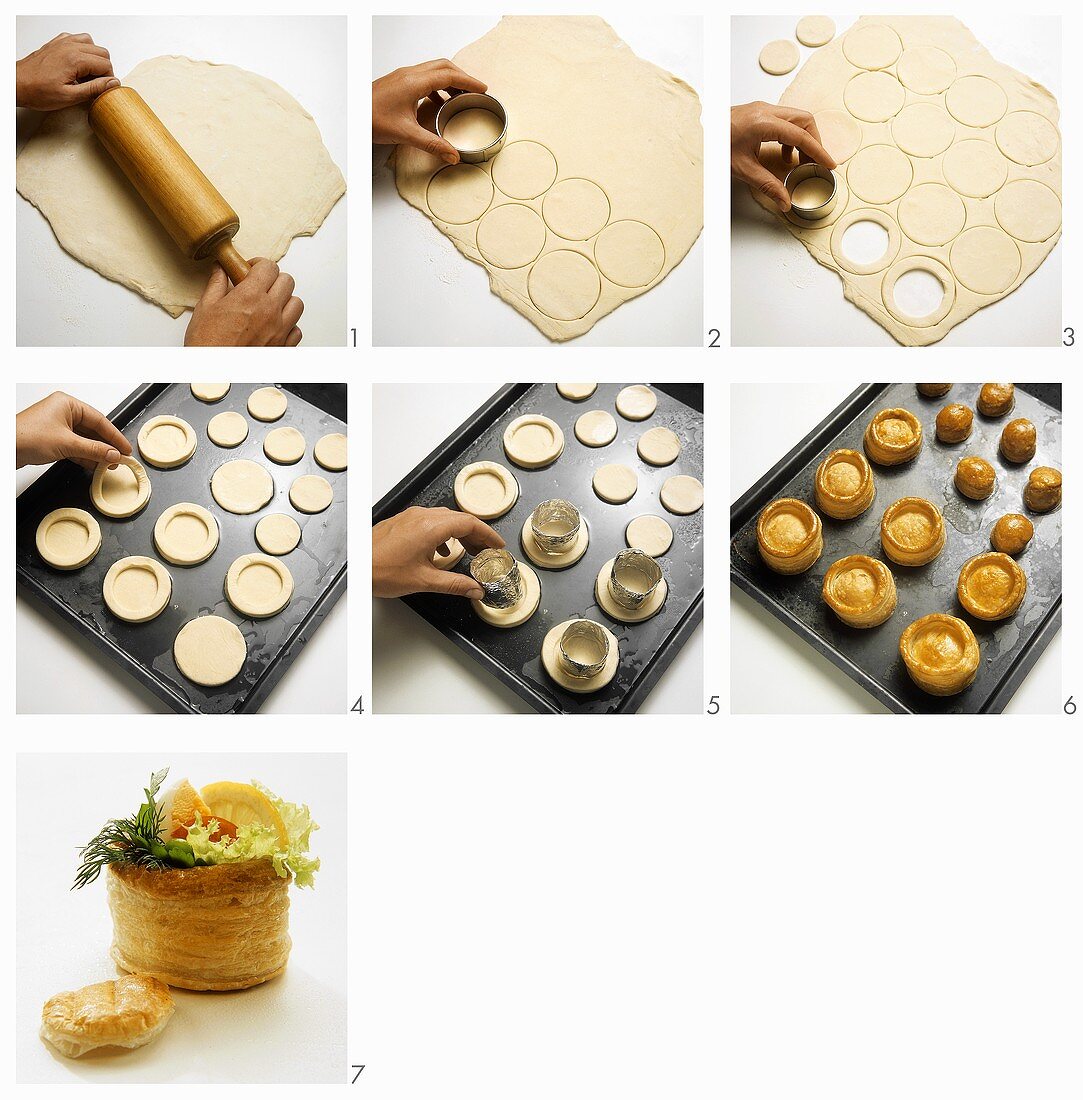 Making vol-au-vents