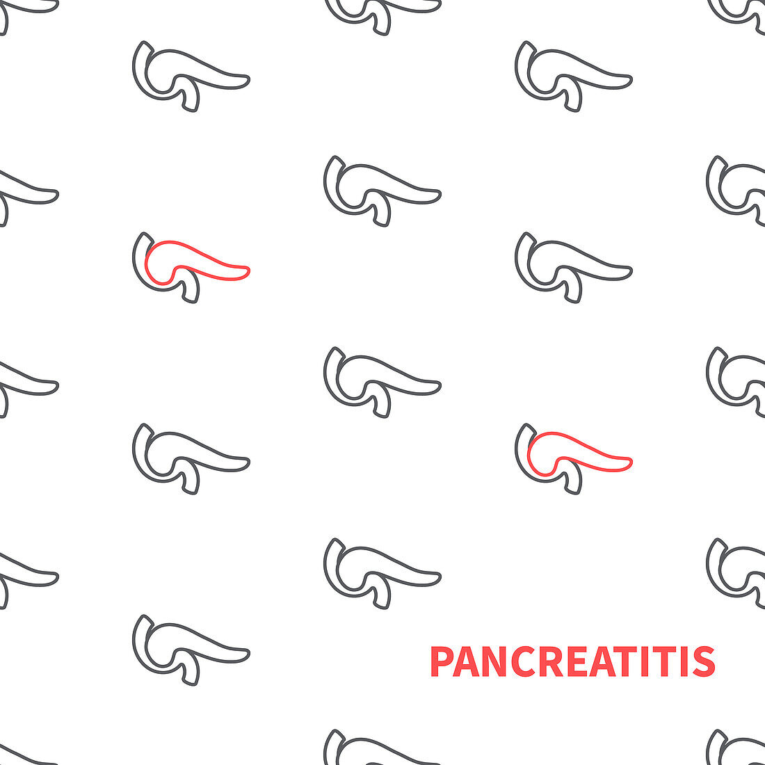 Pancreatitis, conceptual illustration