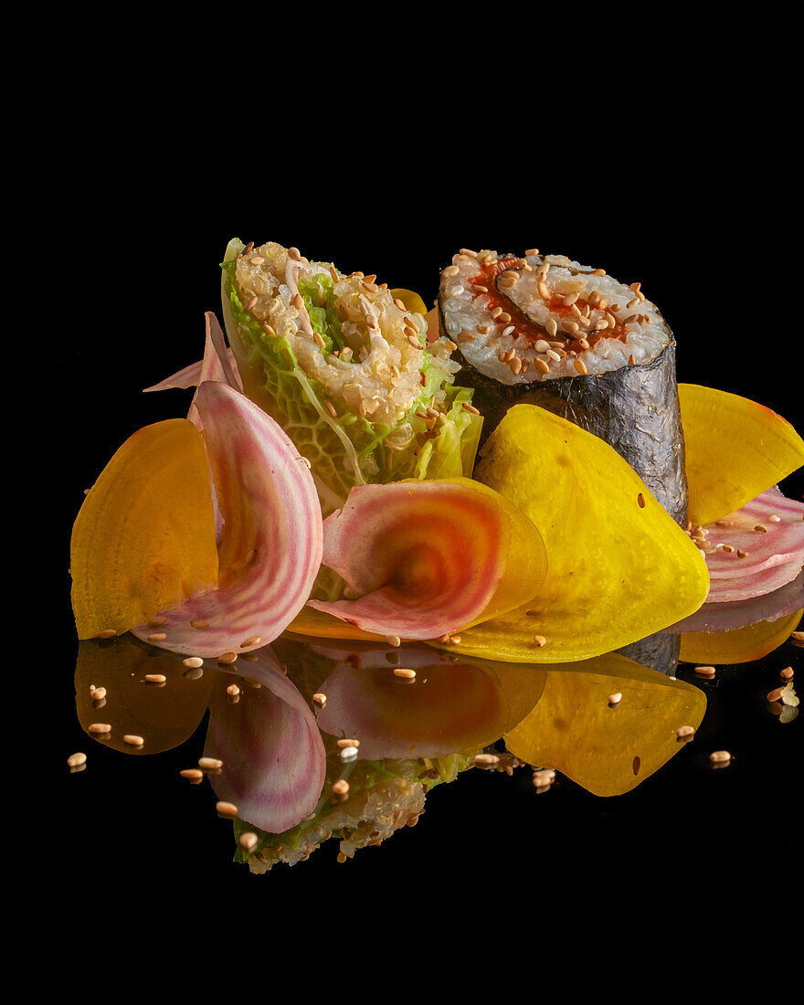 Sushi mit Gemüse