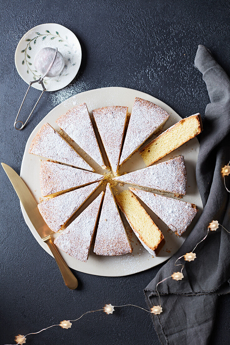 Torta paradiso - Italienischer Paradieskuchen