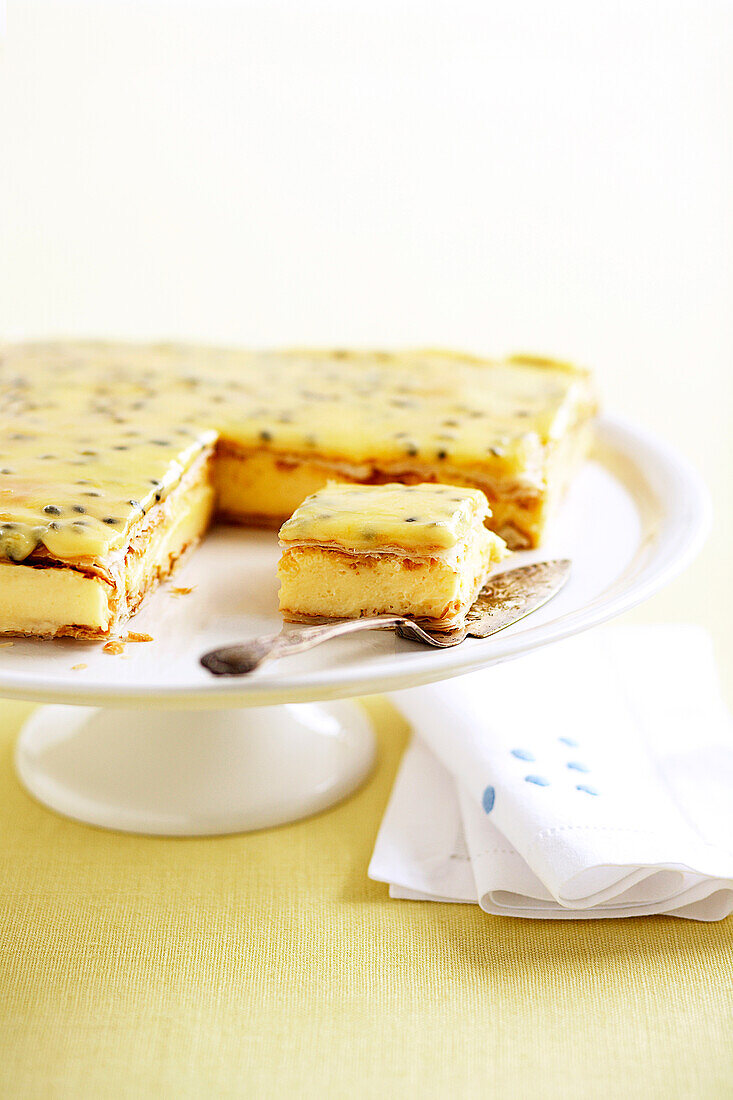 Passion fruit slices