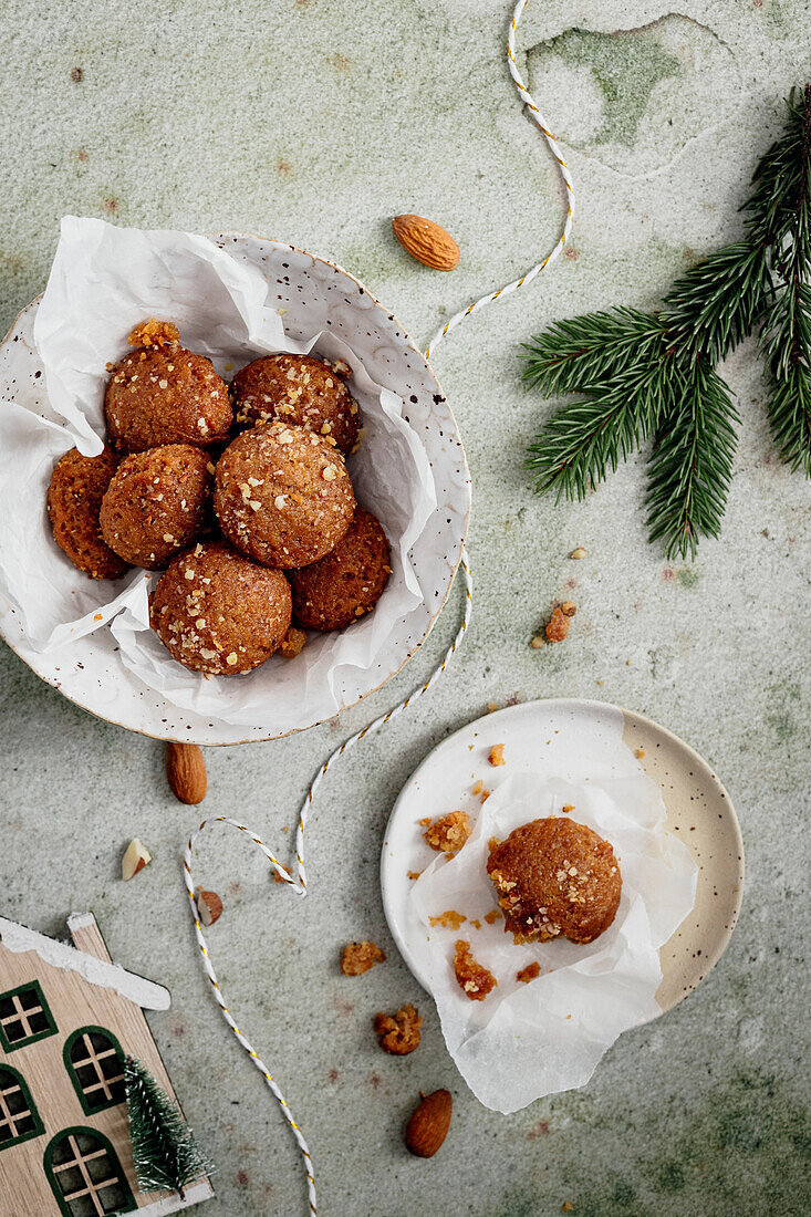 Melomakarona - Greek biscuits for Christmas