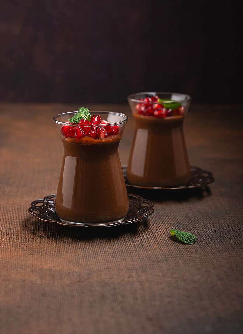 Vegan Krem Sokola (Turkish chocolate cream with mint)